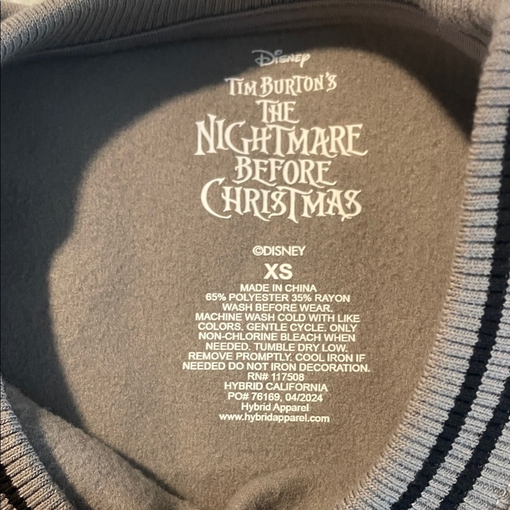 Nightmare Before Christmas kids sweatshirt - Picture 2 of 3